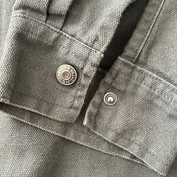 Awesome WRANGLER Denim Workwear Hooded Jacket - Picture 4 of 9